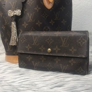 AUTH Louis Vuitton Sarah Wallet CA0945